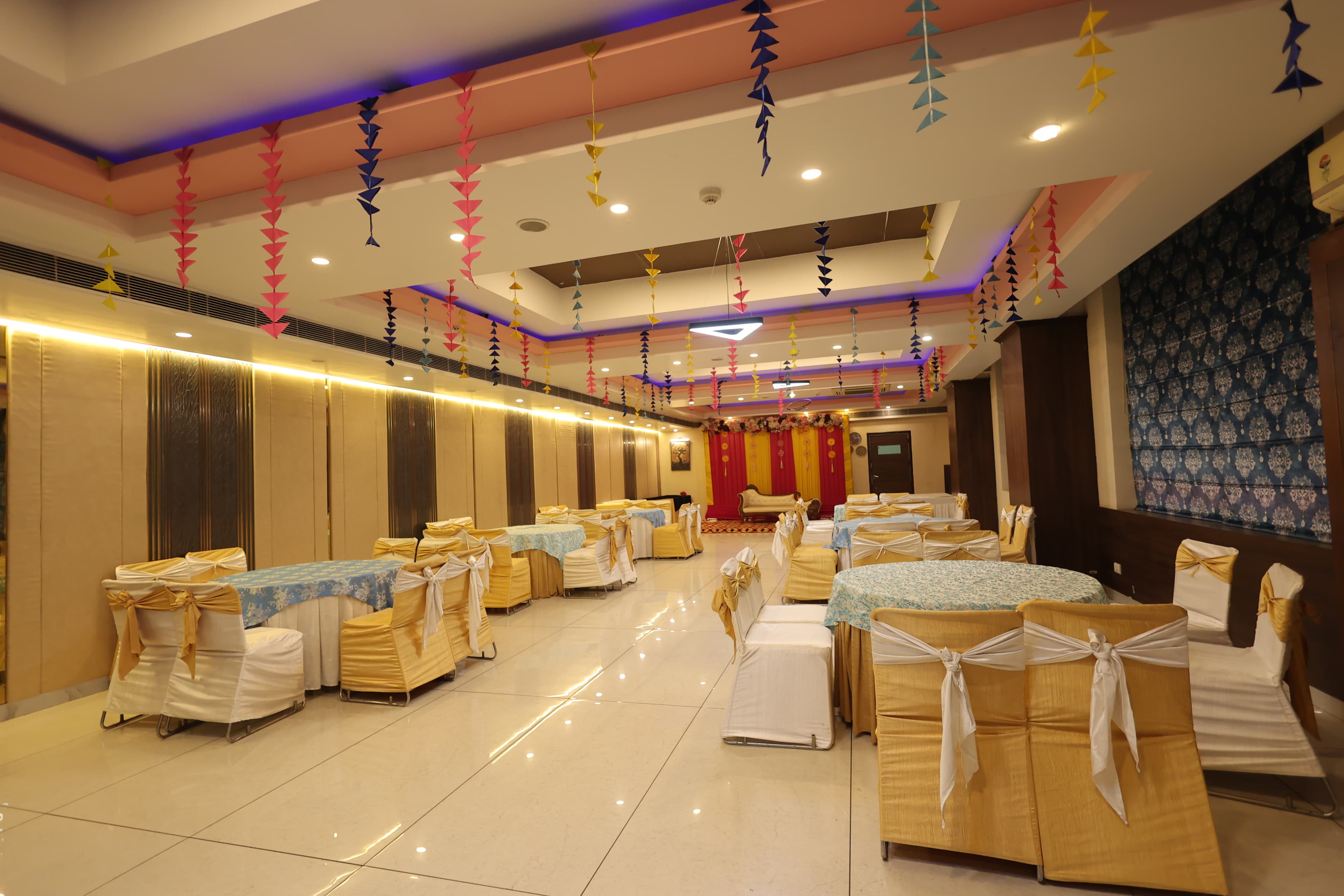 Banquet hall celebration